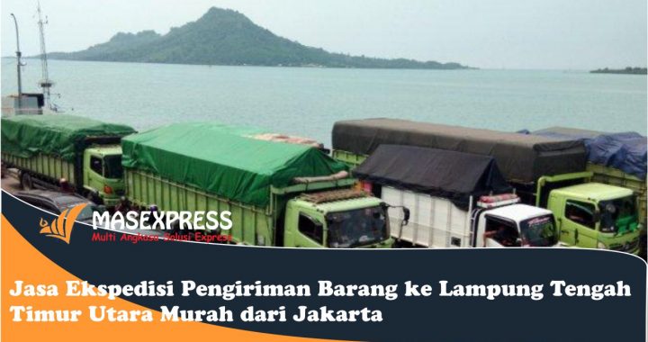 Jasa dan tarif cargo Lampung Tengah Timur Utara