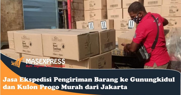 Jasa dan tarif cargo Gunungkidul dan Kulon Progo