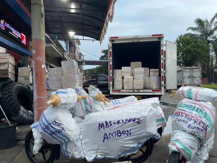 Jasa Ekspedisi Pengiriman Barang Cargo ke Hunuth Durian Patah